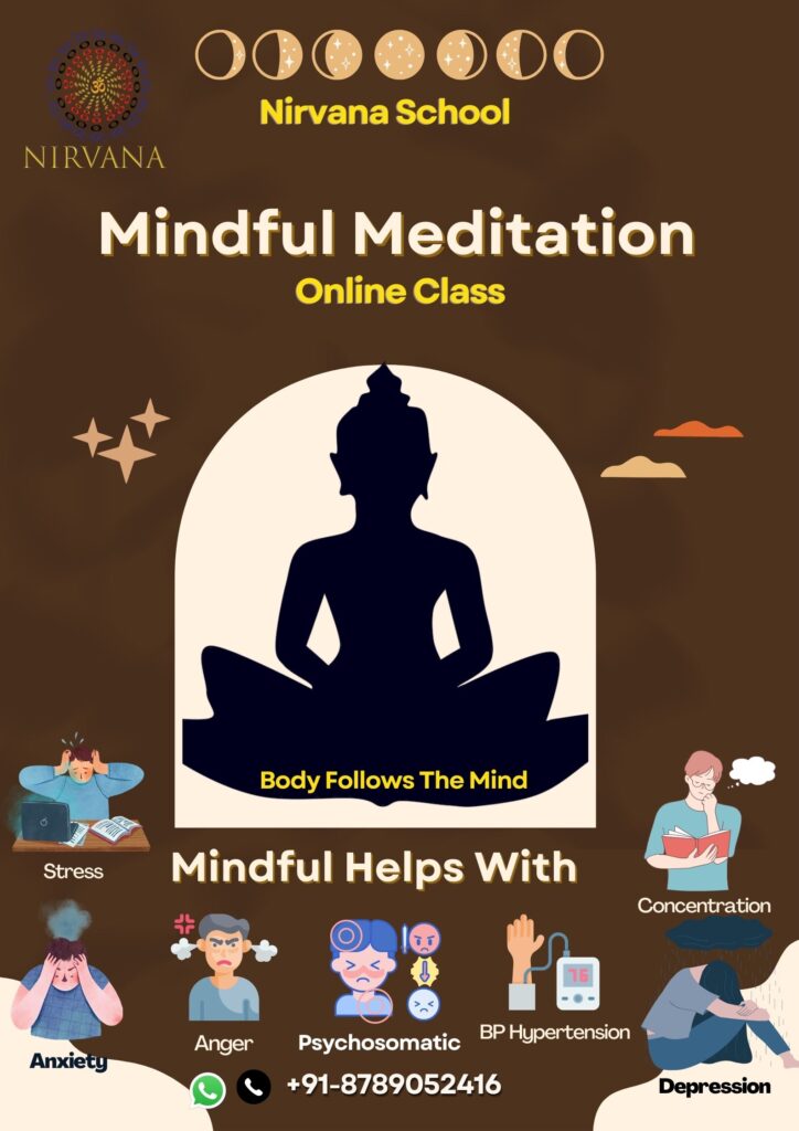 Mindfulness Meditation Class Online by Nirvana School
