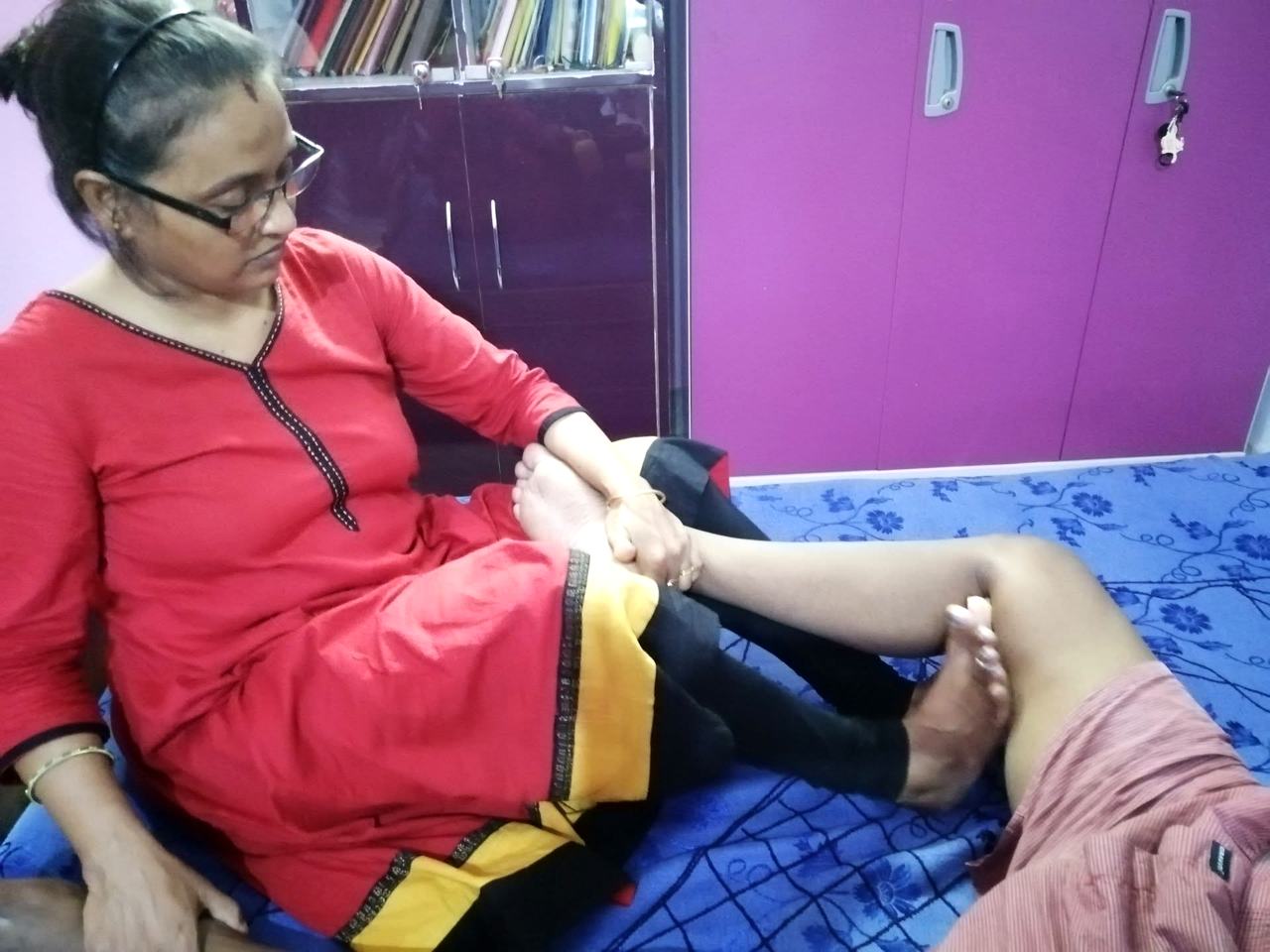Women-led reflexology practice