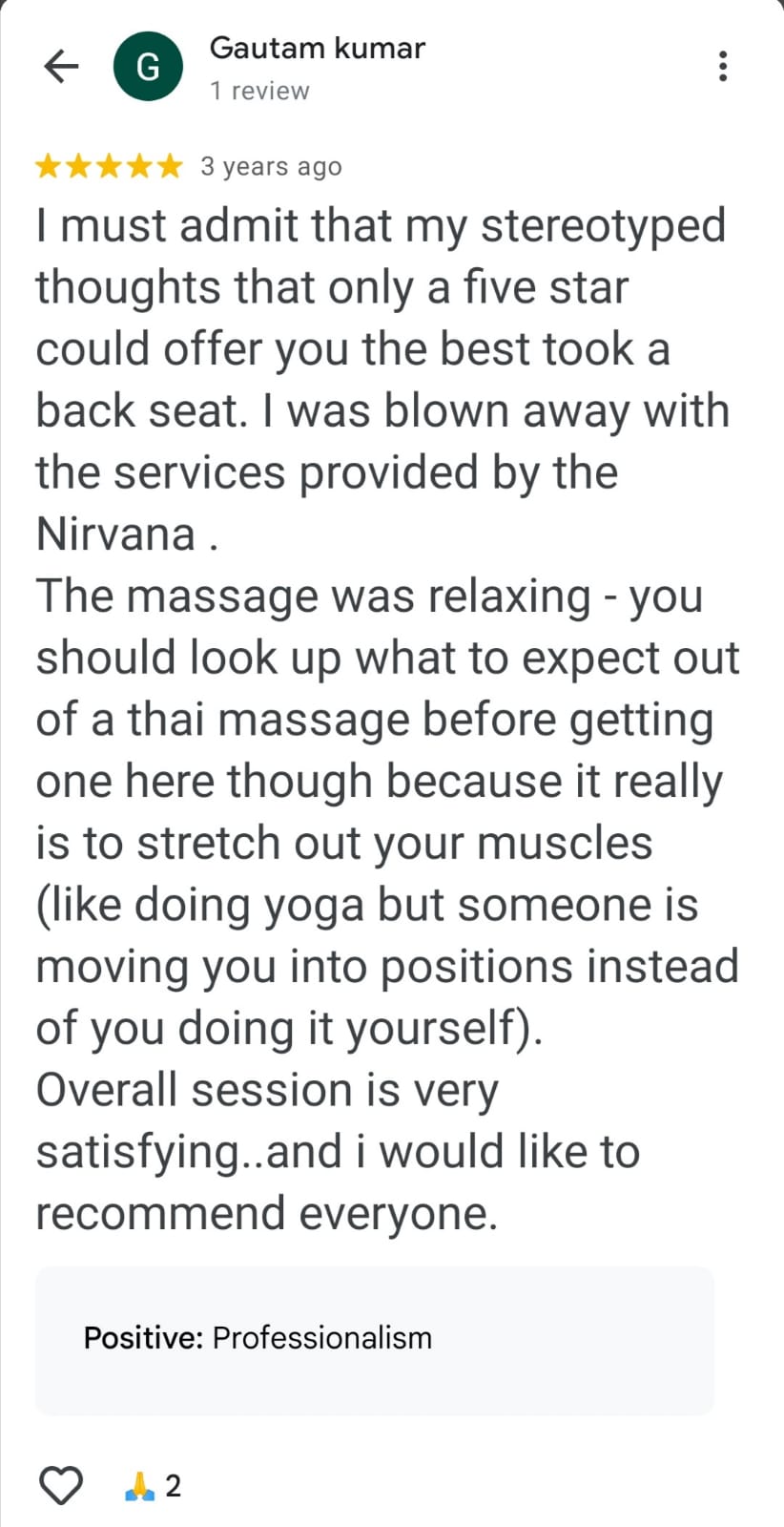 Gaurav Google review
